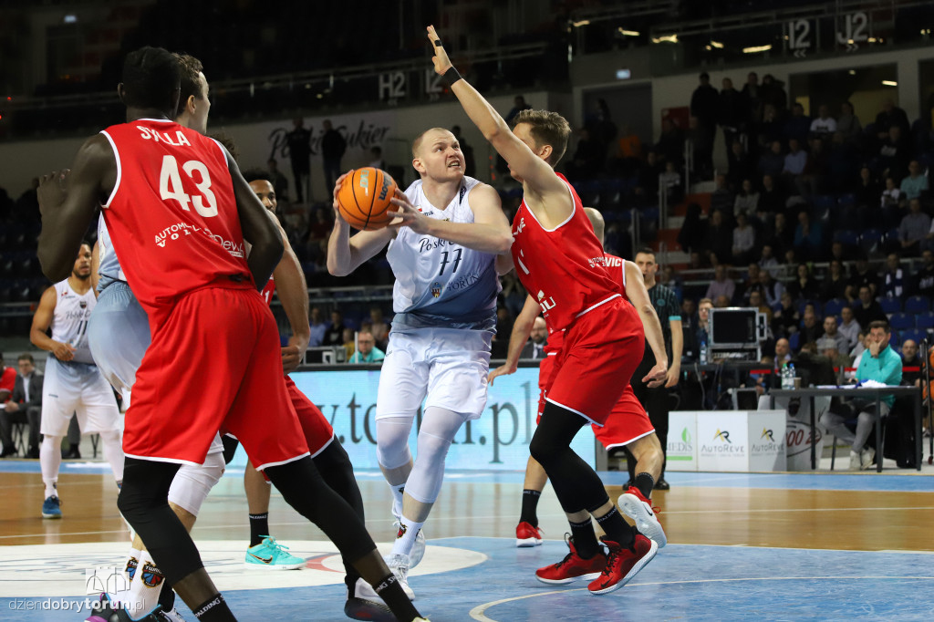 Polski Cukier Toruń 70:75 Filou Oostende