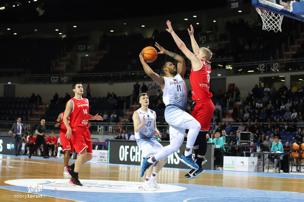 Polski Cukier Toruń 70:75 Filou Oostende
