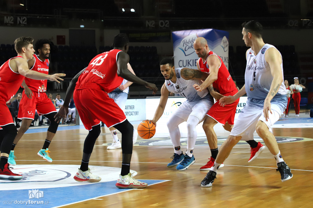 Polski Cukier Toruń 70:75 Filou Oostende