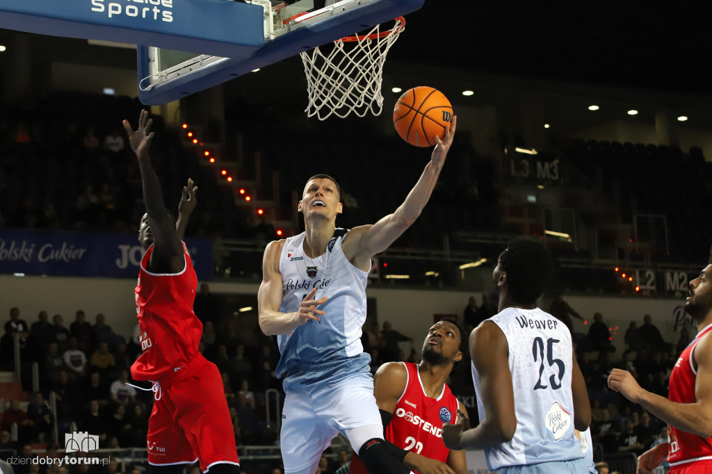 Polski Cukier Toruń 70:75 Filou Oostende