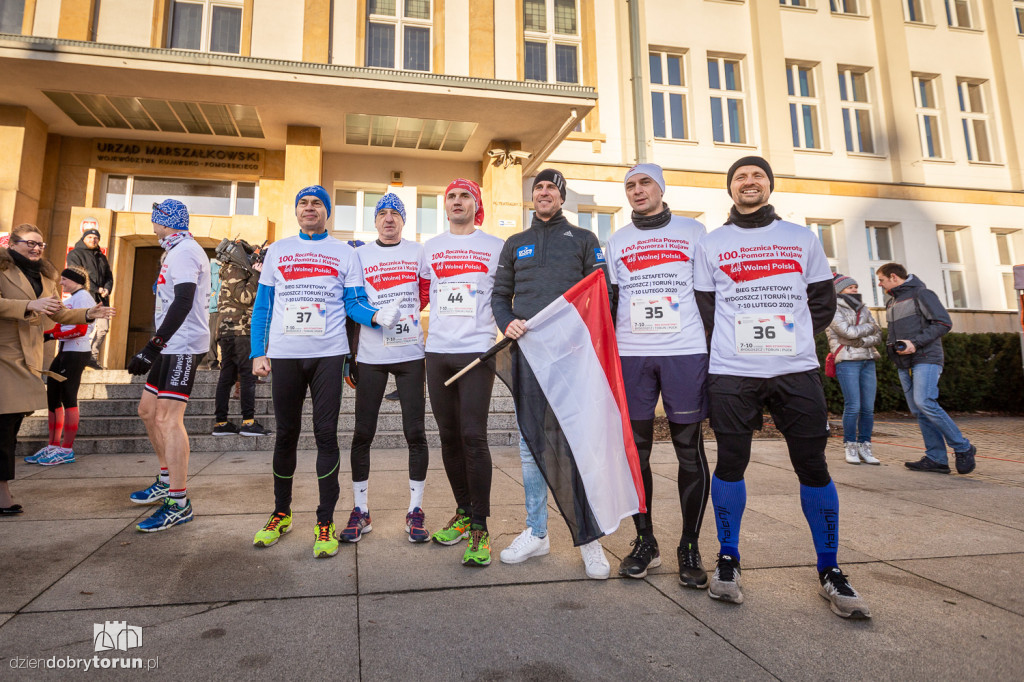 Przebiegną 240 kilometrów! Z Torunia do Pucka!