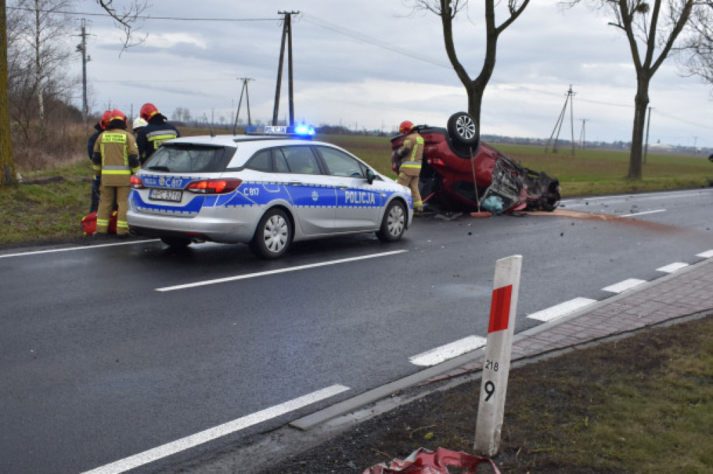 Groźny wypadek niedaleko Torunia