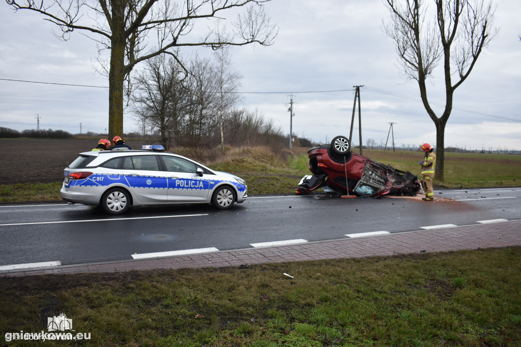 Groźny wypadek niedaleko Torunia