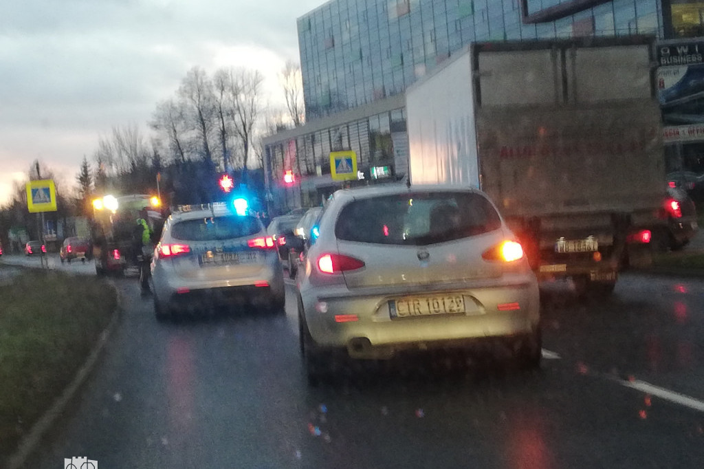 Groźna kolizja przy ul. Kościuszki