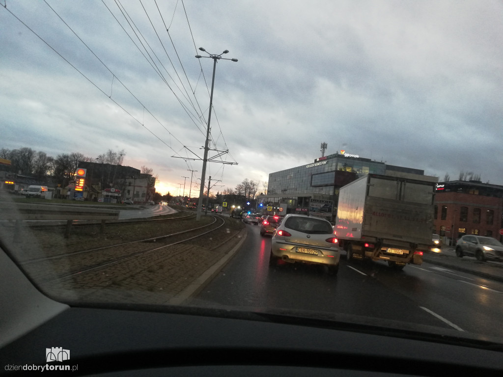 Groźna kolizja przy ul. Kościuszki