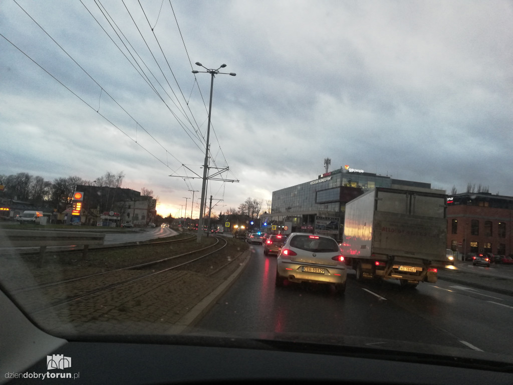 Groźna kolizja przy ul. Kościuszki