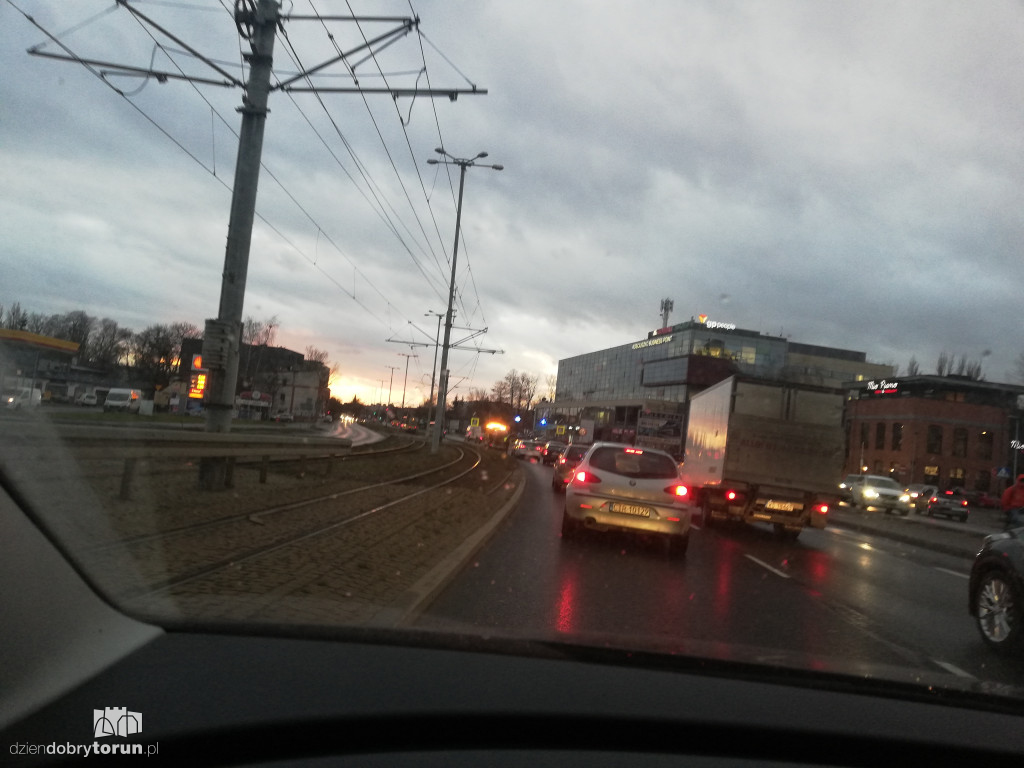 Groźna kolizja przy ul. Kościuszki