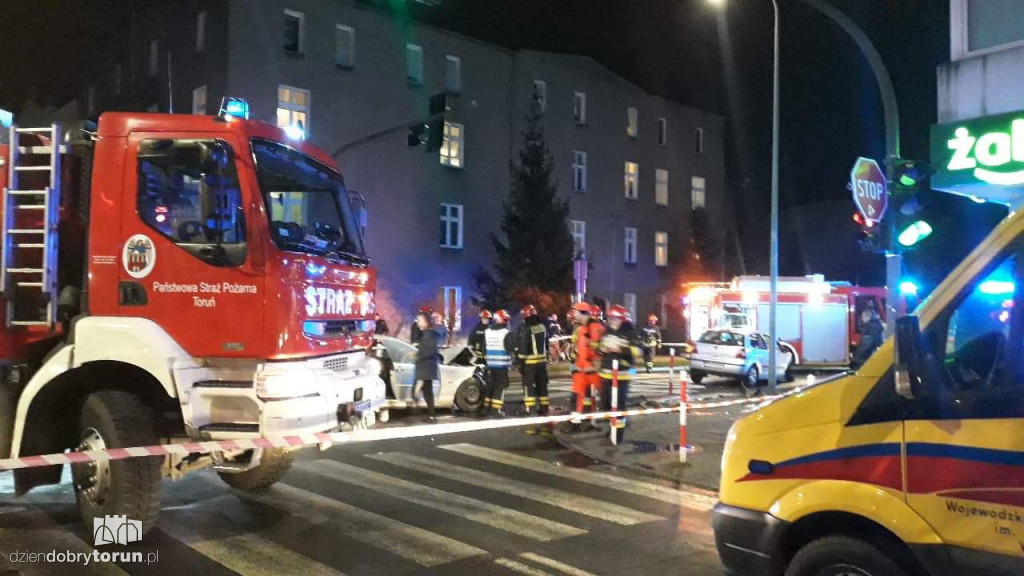 Zderzenie aut Legionów/Podgórna