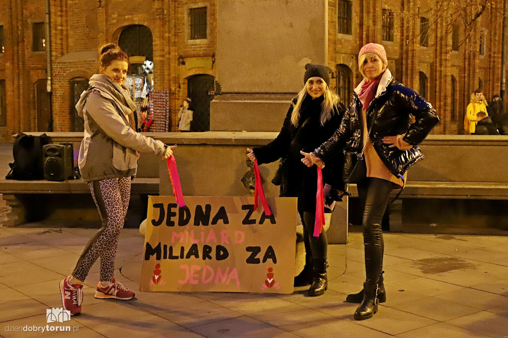 Protestowały przeciw przemocy wobec kobiet