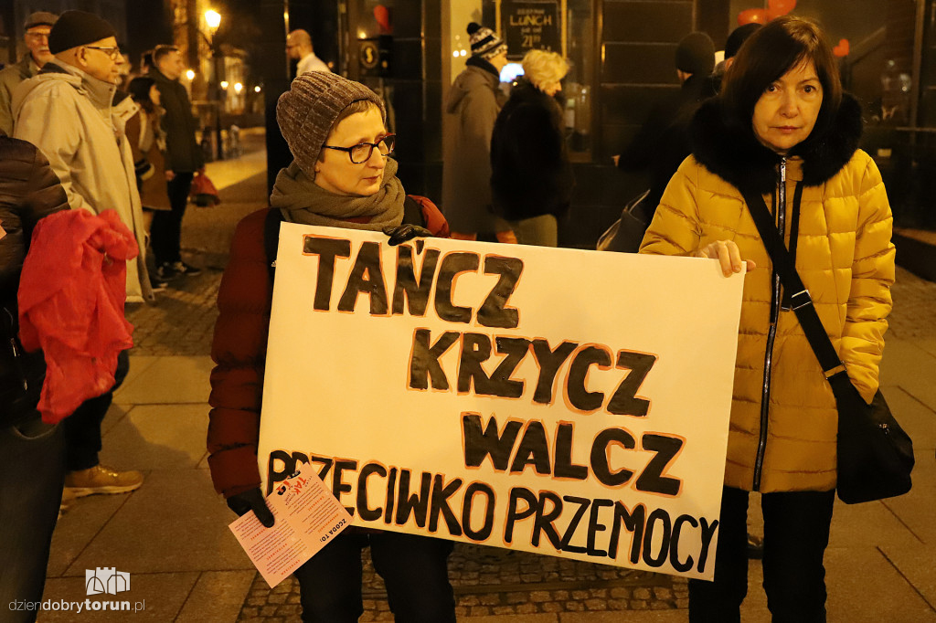 Protestowały przeciw przemocy wobec kobiet