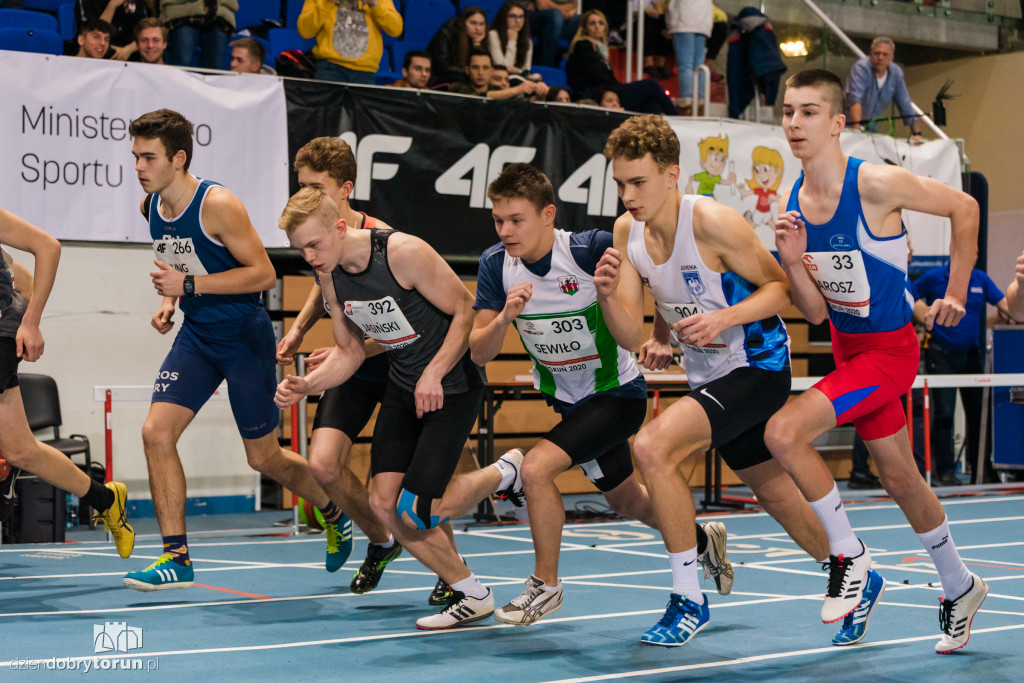 Halowe mistrzostwa Polski U-18 i U-20