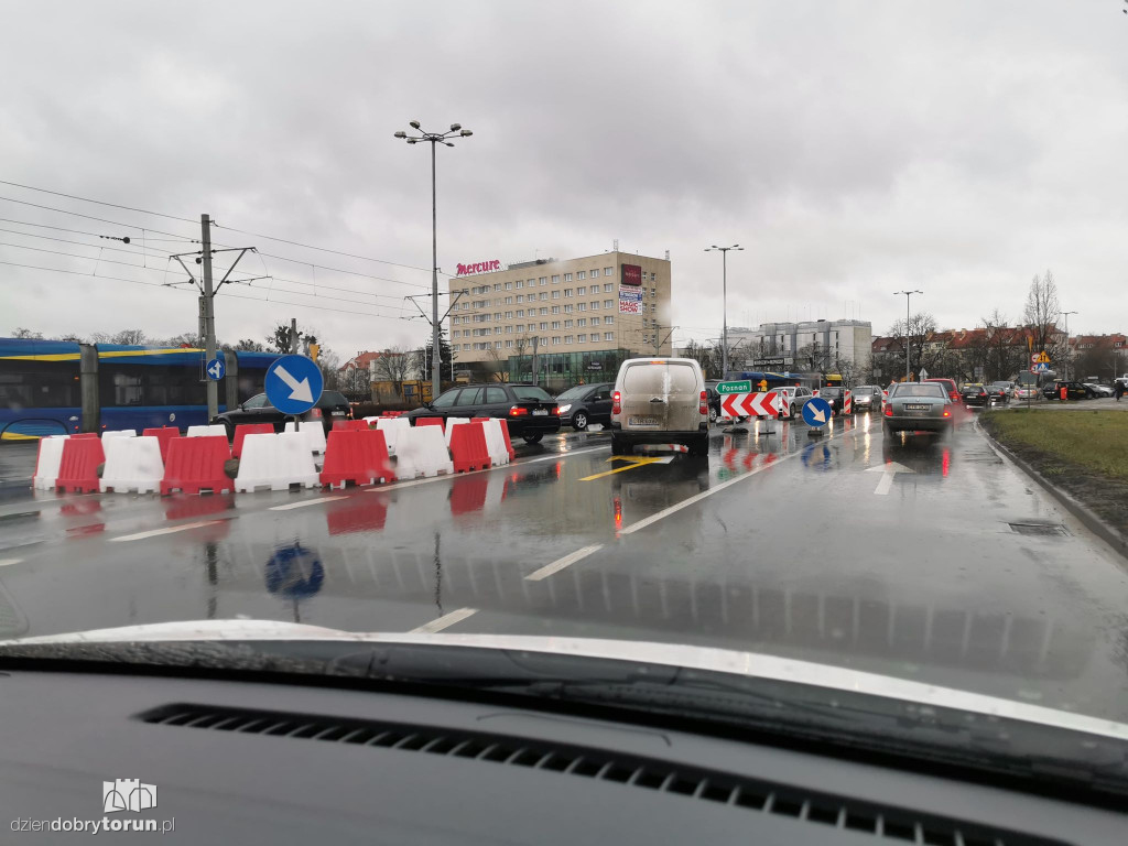 Nowe oznakowanie w centrum Torunia