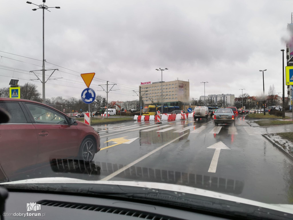 Nowe oznakowanie w centrum Torunia