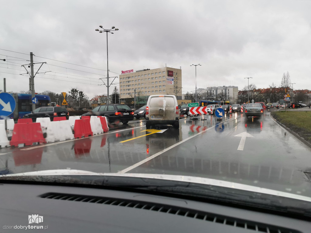 Nowe oznakowanie w centrum Torunia