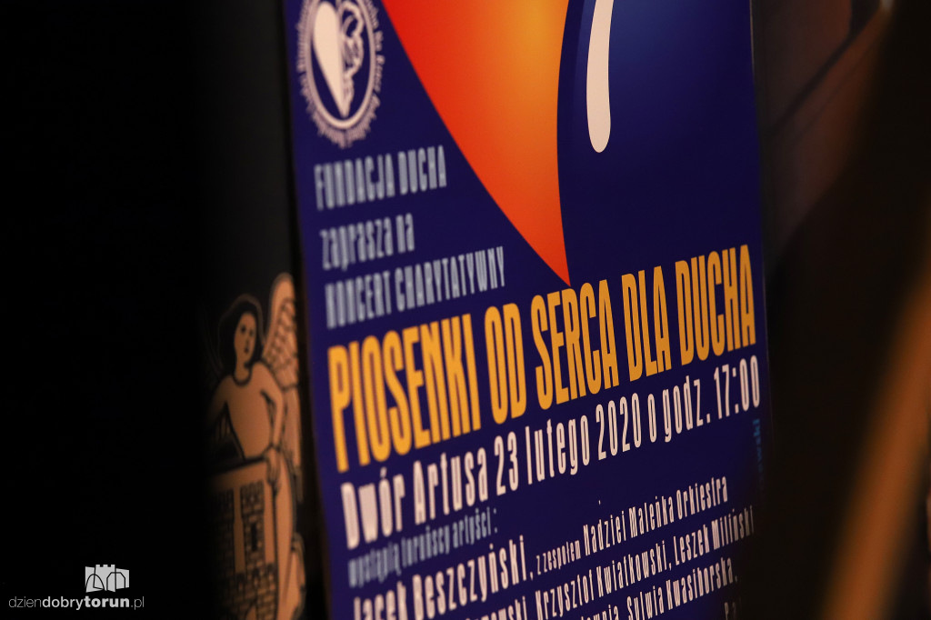 ,,Piosenka od serca dla ducha'' w Dworze Artusa