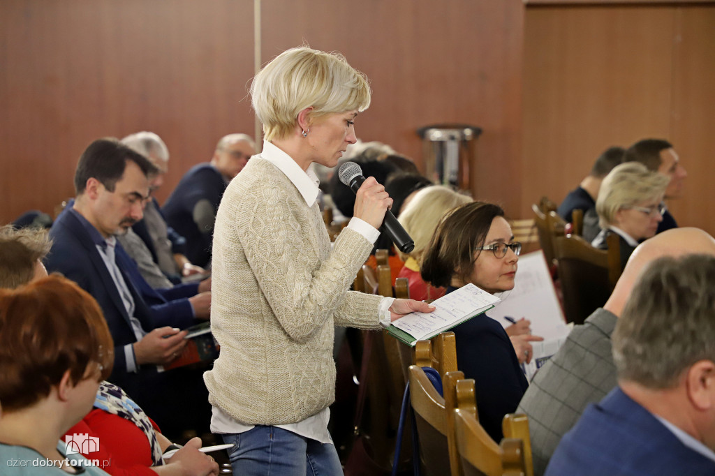 Spotkanie prezydenta Torunia z mieszkańcami Rudaka