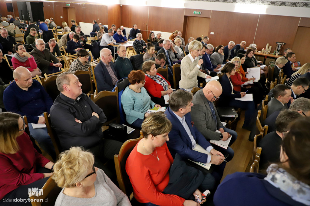 Spotkanie prezydenta Torunia z mieszkańcami Rudaka