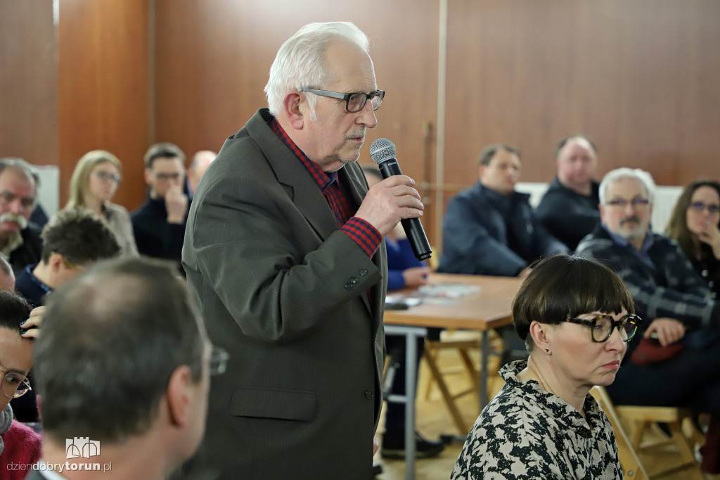 Spotkanie prezydenta Torunia z mieszkańcami Rudaka