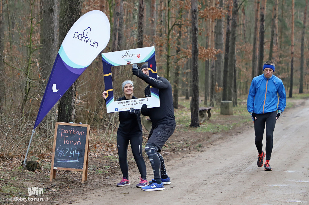 parkrun Toruń #244 - bieg na 5km po lesie