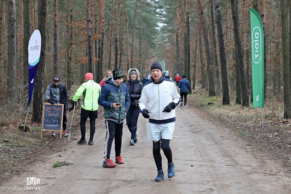 parkrun Toruń #244 - bieg na 5km po lesie