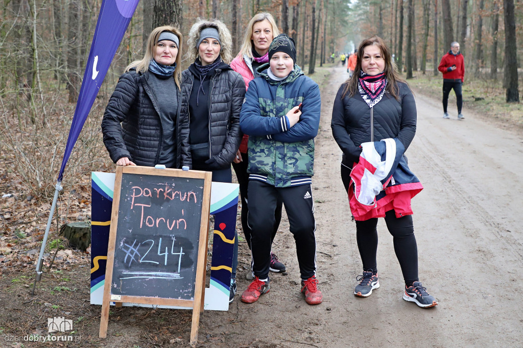 parkrun Toruń #244 - bieg na 5km po lesie