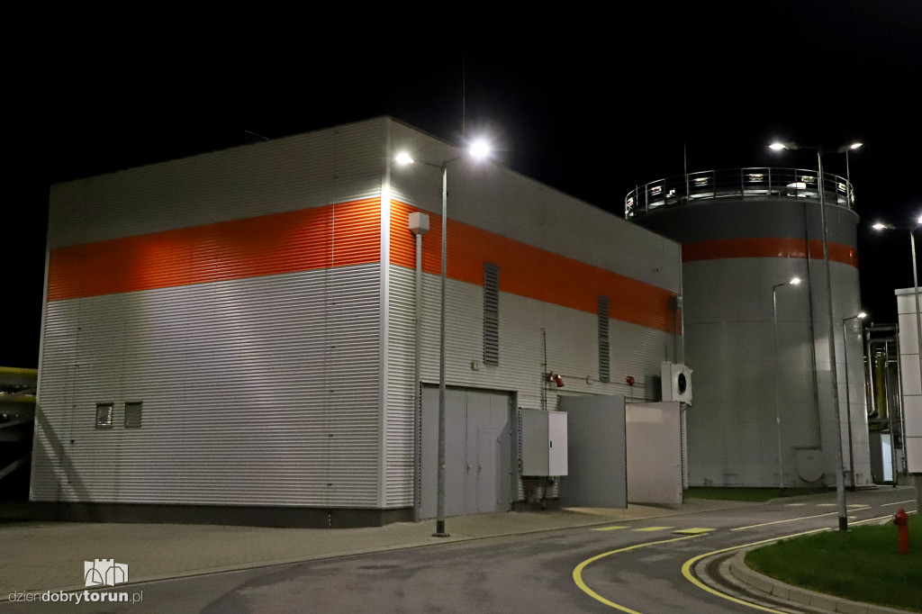 Nocne zwiedzanie elektrociepłowni PGE w Toruniu