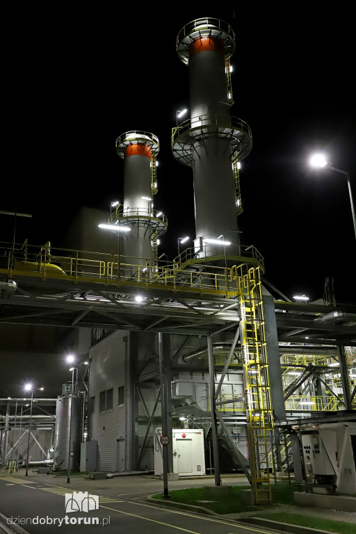 Nocne zwiedzanie elektrociepłowni PGE w Toruniu