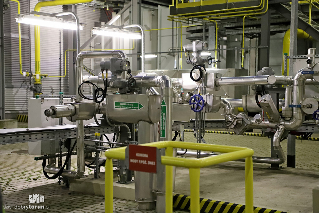 Nocne zwiedzanie elektrociepłowni PGE w Toruniu
