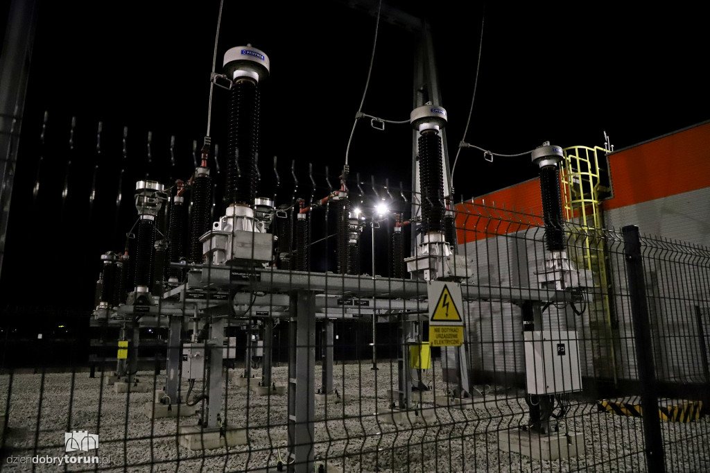 Nocne zwiedzanie elektrociepłowni PGE w Toruniu