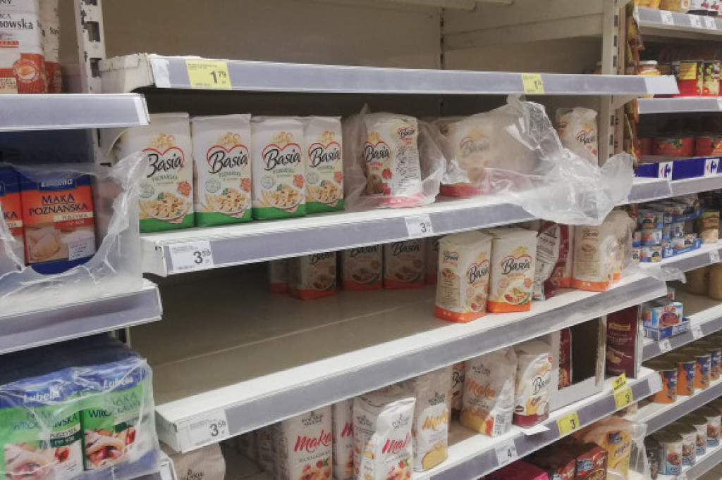 Braki w toruńskich sklepach w zw. z koronawirusem?