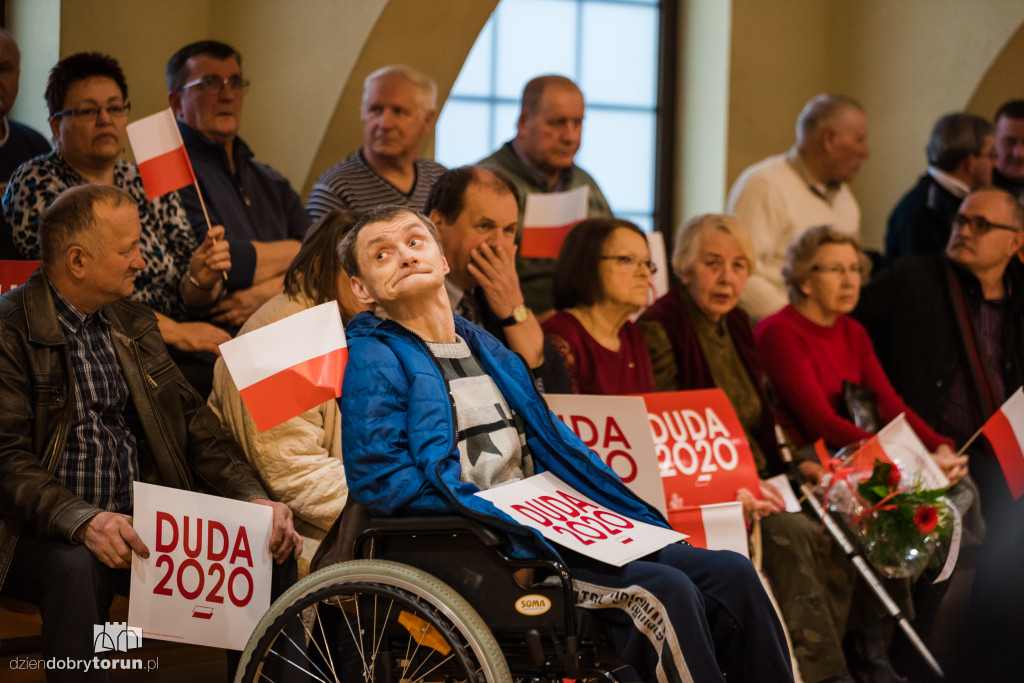 Prezydent Andrzej Duda z wizytą w Chełmnie