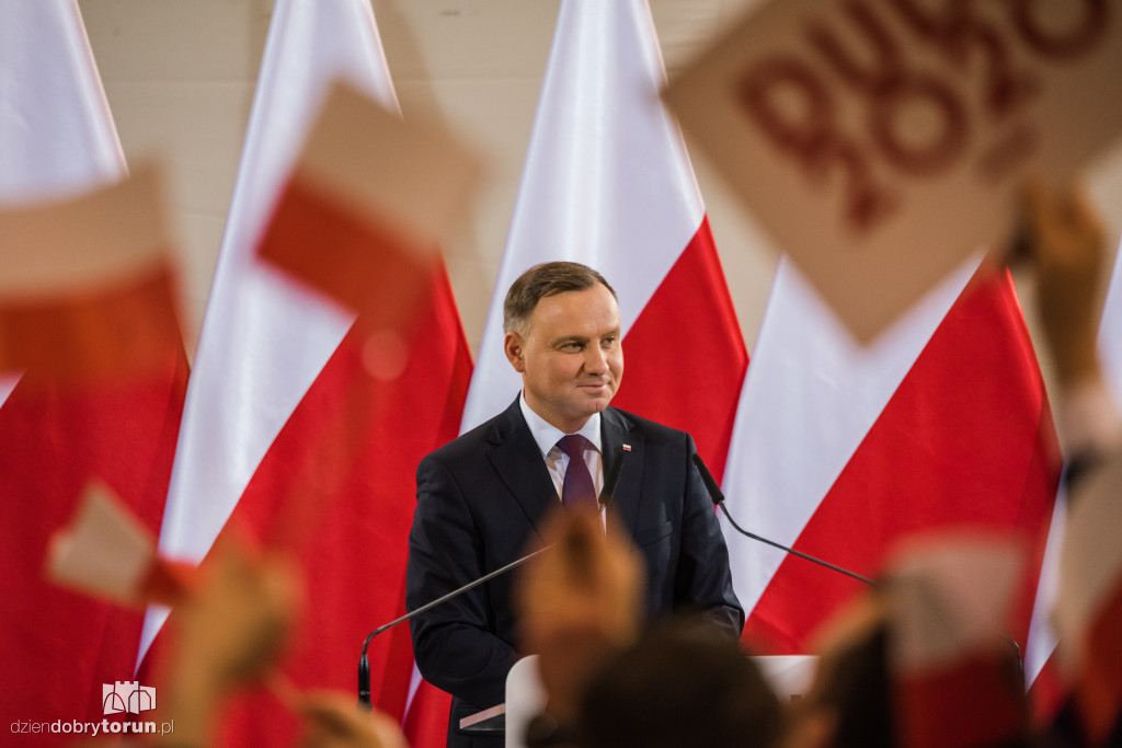 Prezydent Andrzej Duda z wizytą w Chełmnie