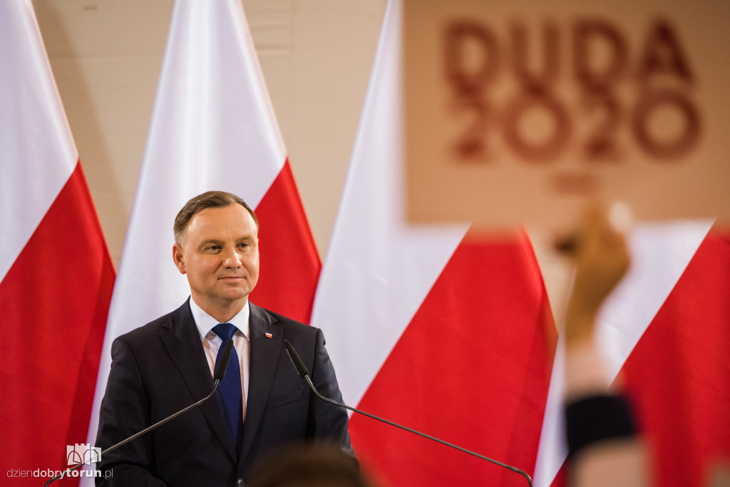 Prezydent Andrzej Duda z wizytą w Chełmnie