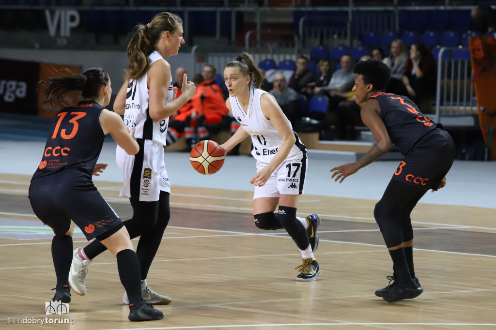 Energa Toruń 74:85 CCC Polkowice