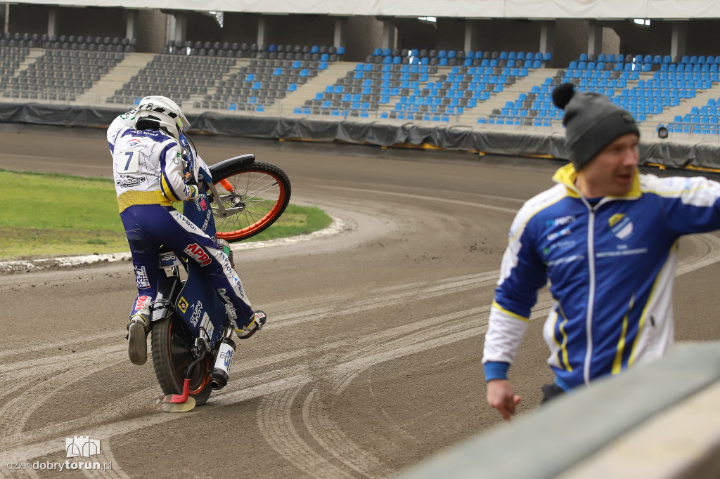 Pierwszy trening w tym sezonie na Motoarenie