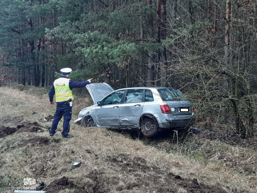 Toruń: stracił panowanie nad autem