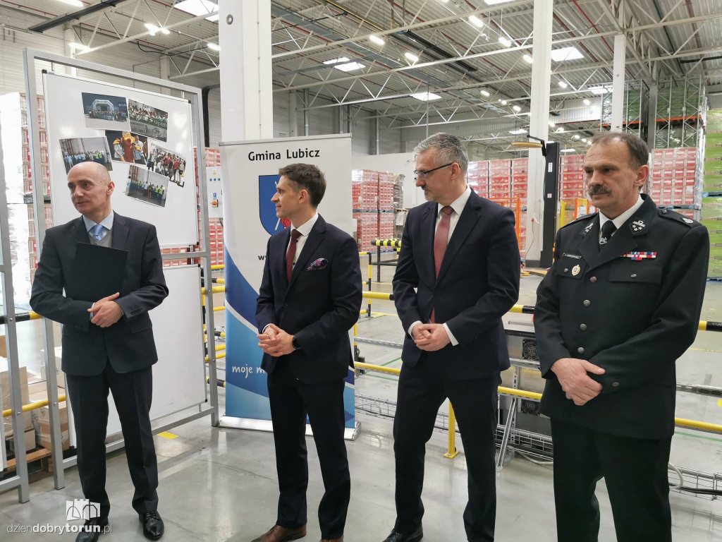Pacific Toruń przekazał kamerę na rzecz OSP