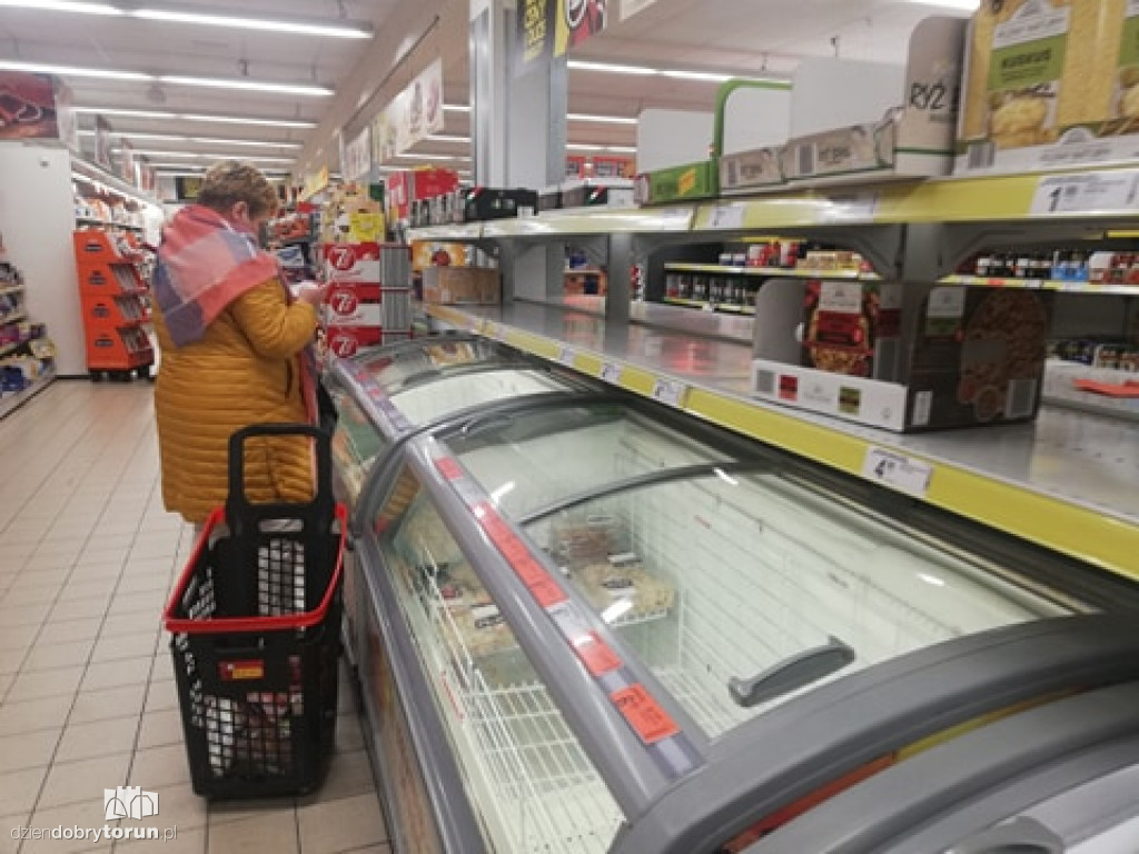 Braki w sklepach w Toruniu