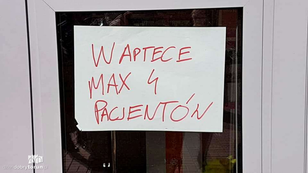 Nadzwyczajne kroki w aptekach