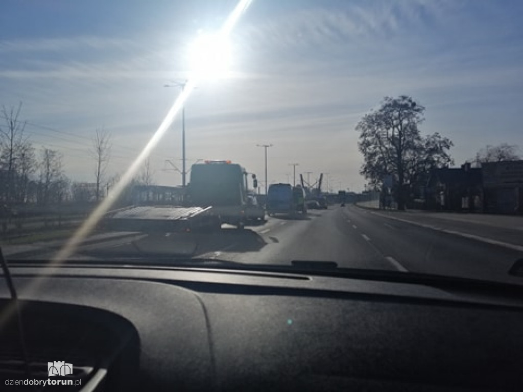 Toruń: kolizja na Szosie Lubickiej