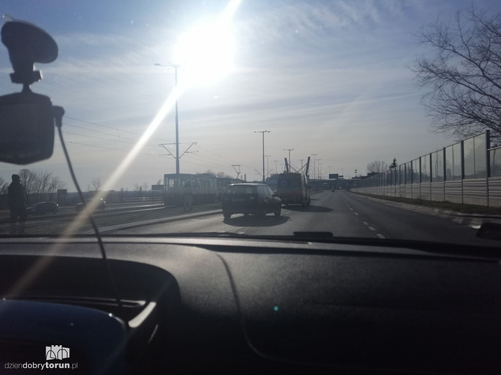 Toruń: kolizja na Szosie Lubickiej