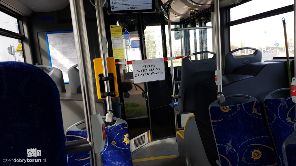 Strefa wydzielona w autobusach MZK