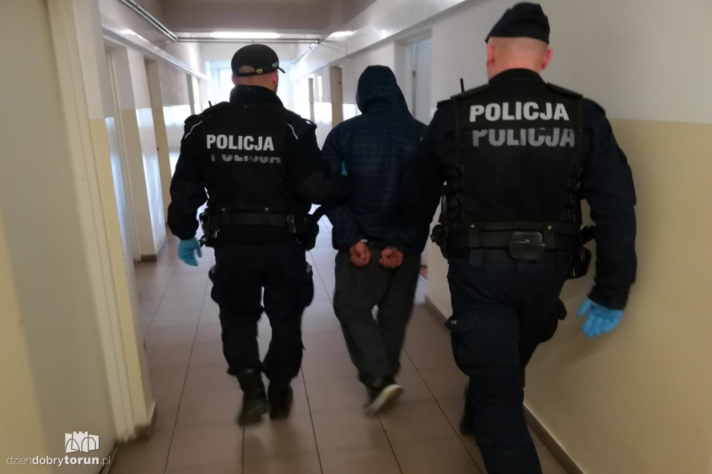 Włamywacz w rękach toruńskiej policji
