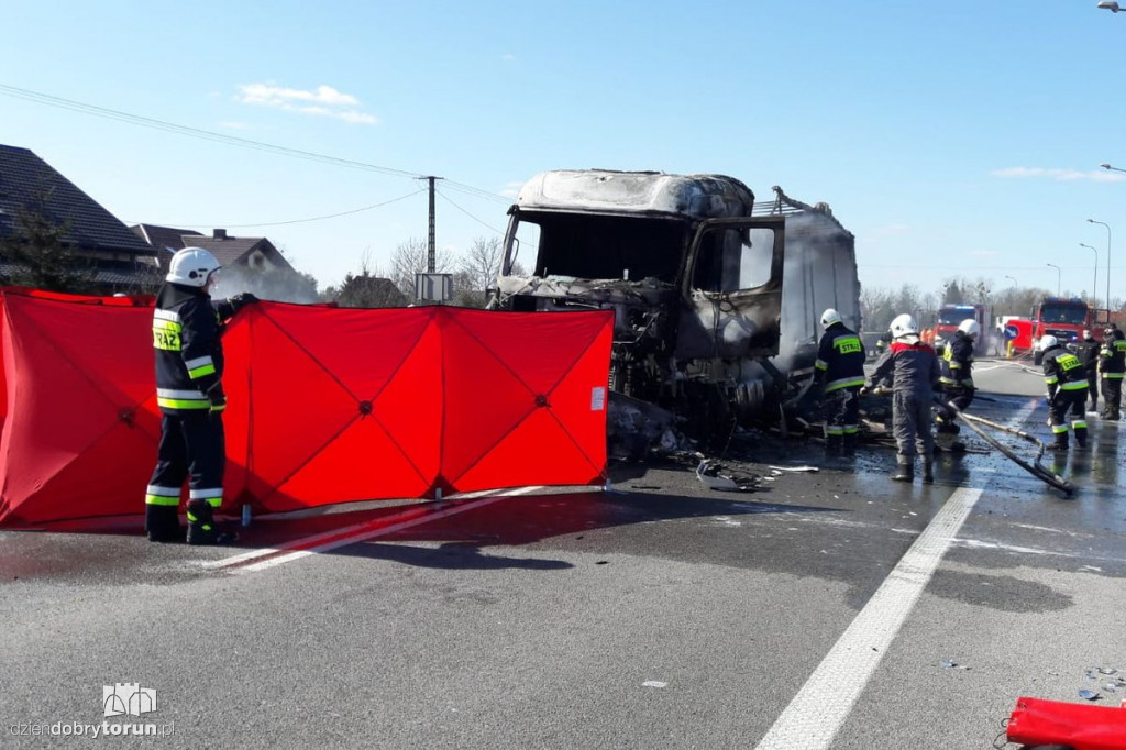 Tragiczny wypadek w regionie na DK10
