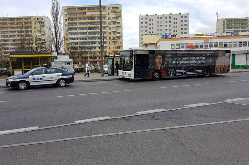 Toruń: interwencja policji w autobusie MZK