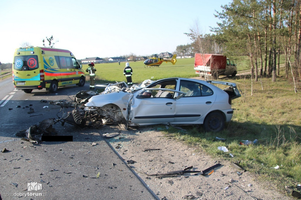 Groźny wypadek na jednej z dróg w regionie