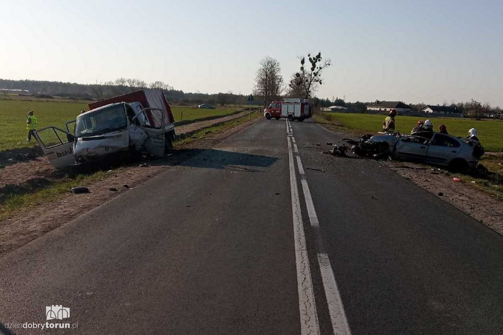Groźny wypadek na jednej z dróg w regionie