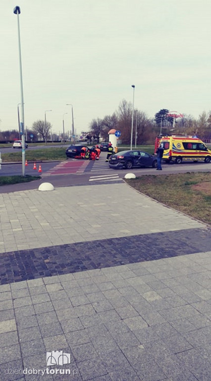 Toruń: wypadek koło Plazy!
