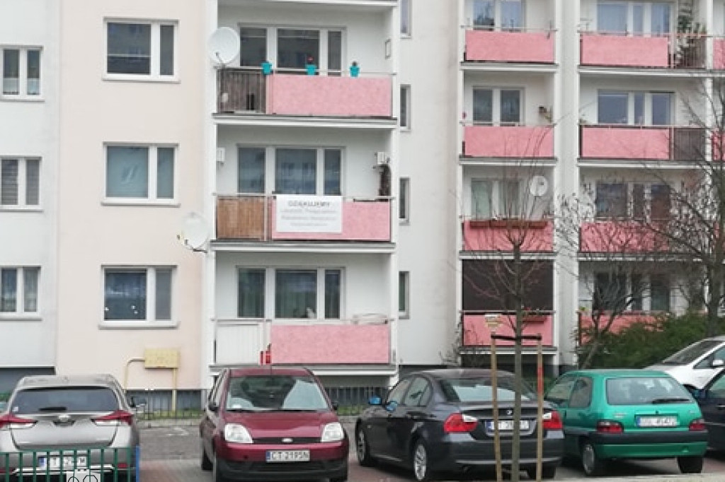 Wyrazy wsparcia dla lekarzy i personelu