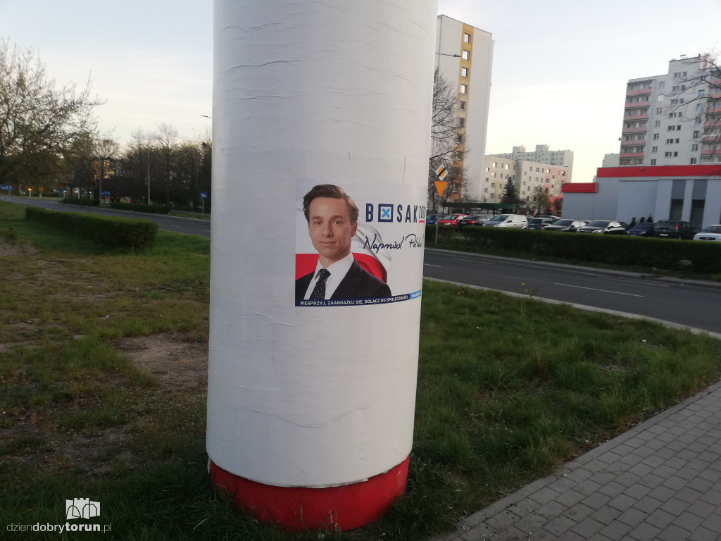 Krzysztof Bosak rozpoczął kampanię w Toruniu